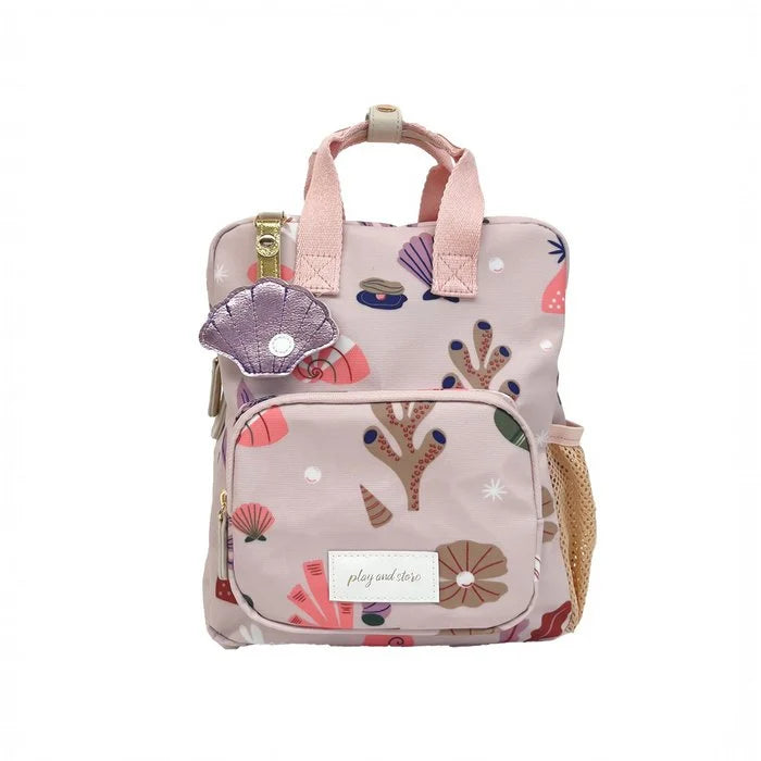 Rugzak Play & Store Schelpen pink