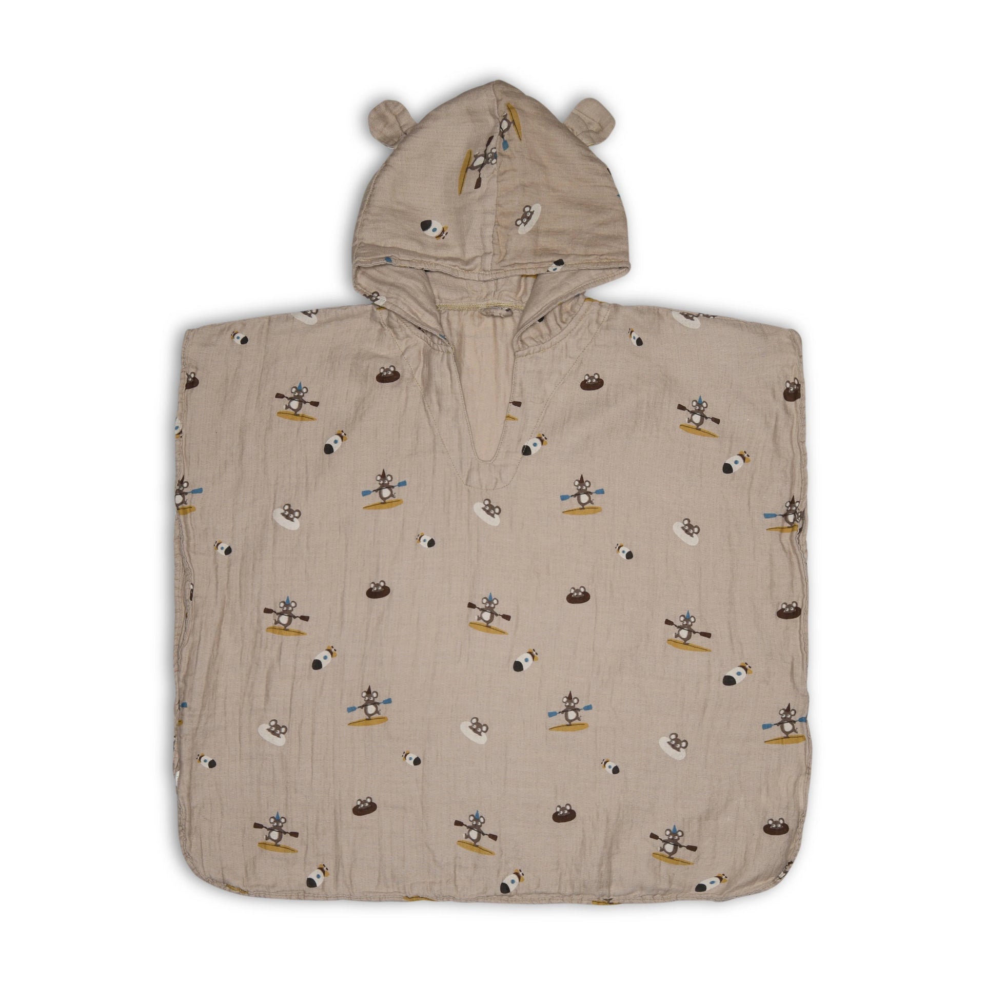 Bad poncho beige Surfer