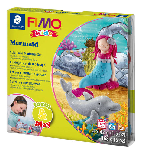 Fimo kids vormen en spelen - zeemeermin