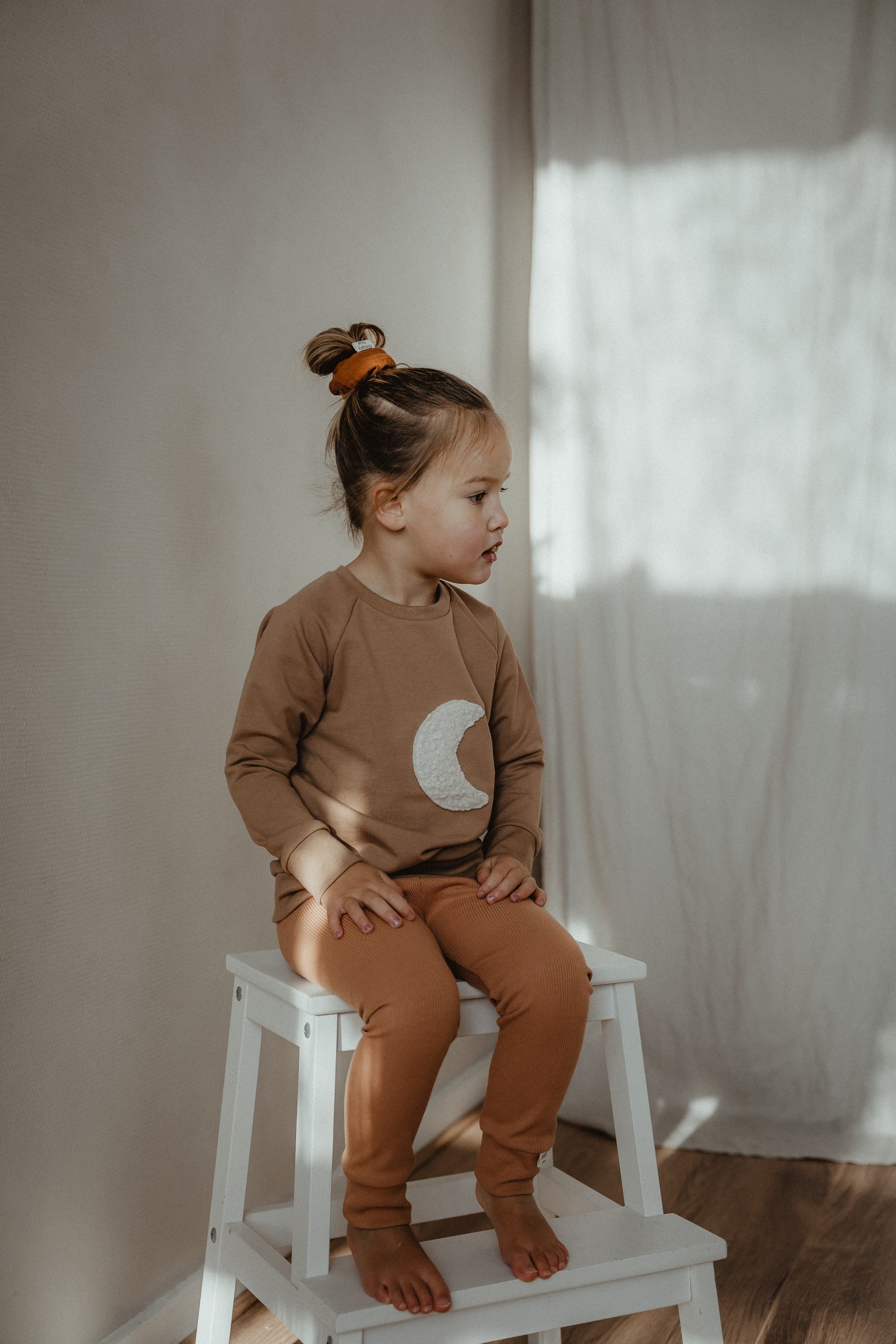 Trui Moon met teddy maan