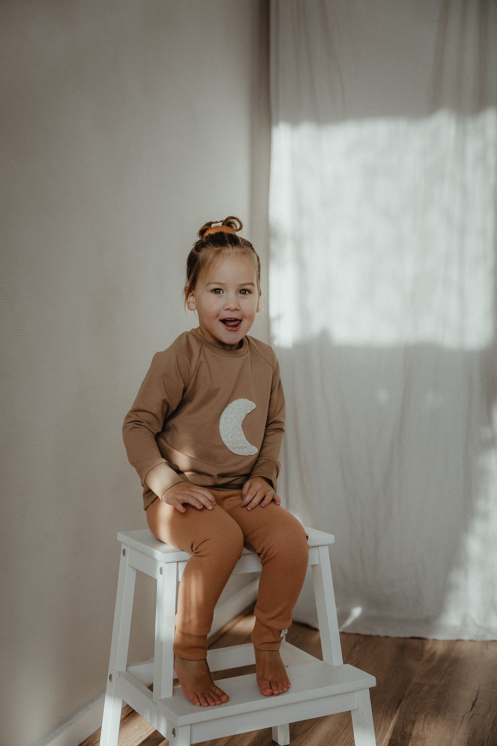 Trui Moon met teddy maan