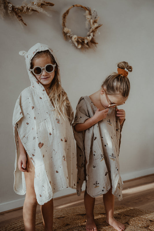 Bad poncho beige Surfer