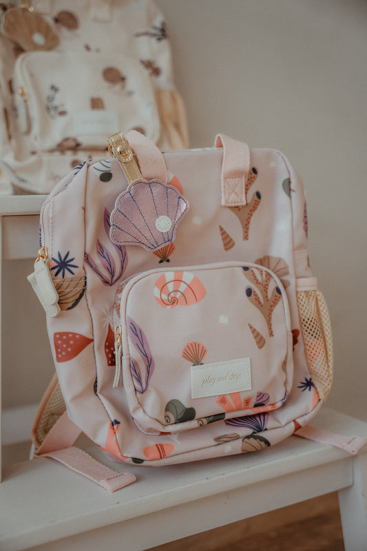 Rugzak Play & Store Schelpen pink