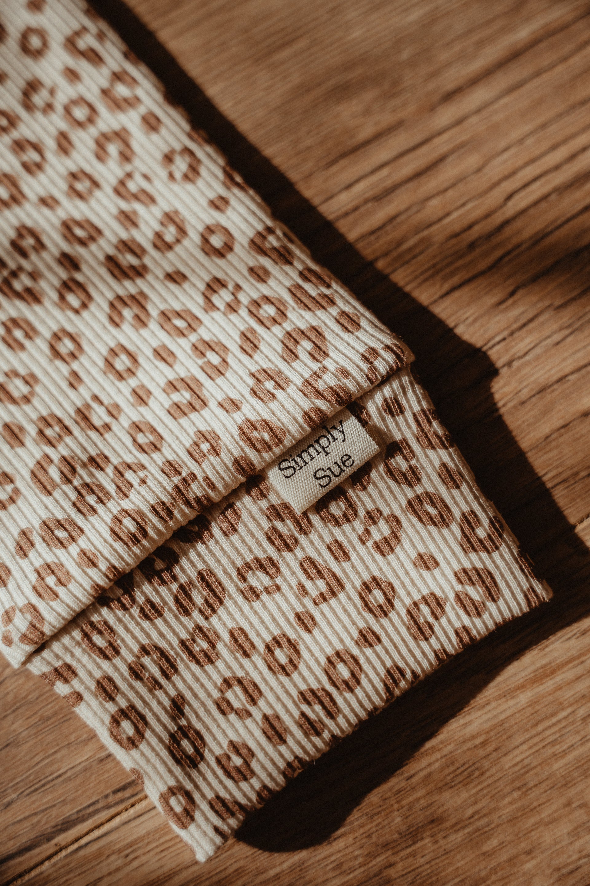 Rib legging LEOPARD