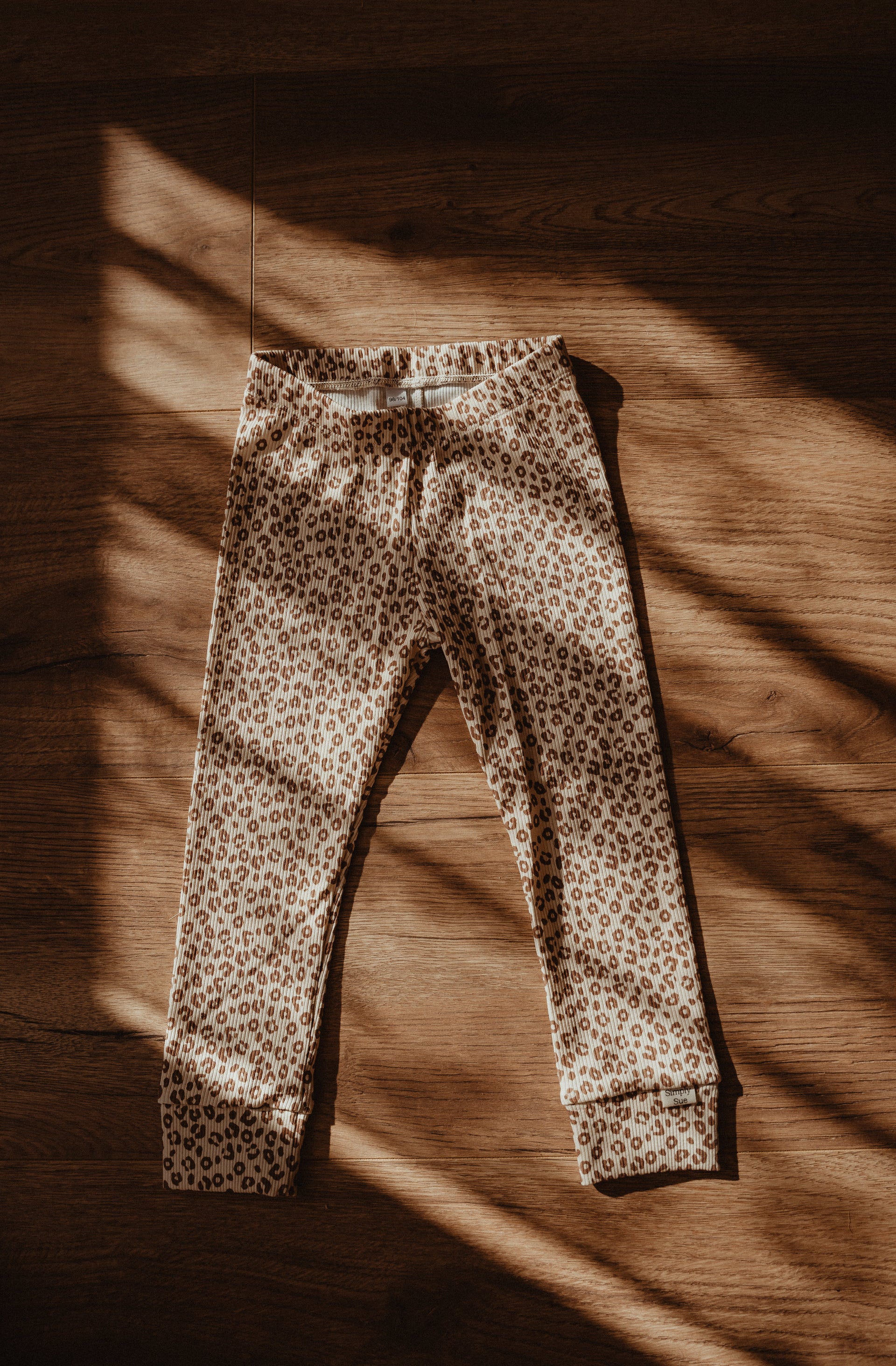Rib legging LEOPARD