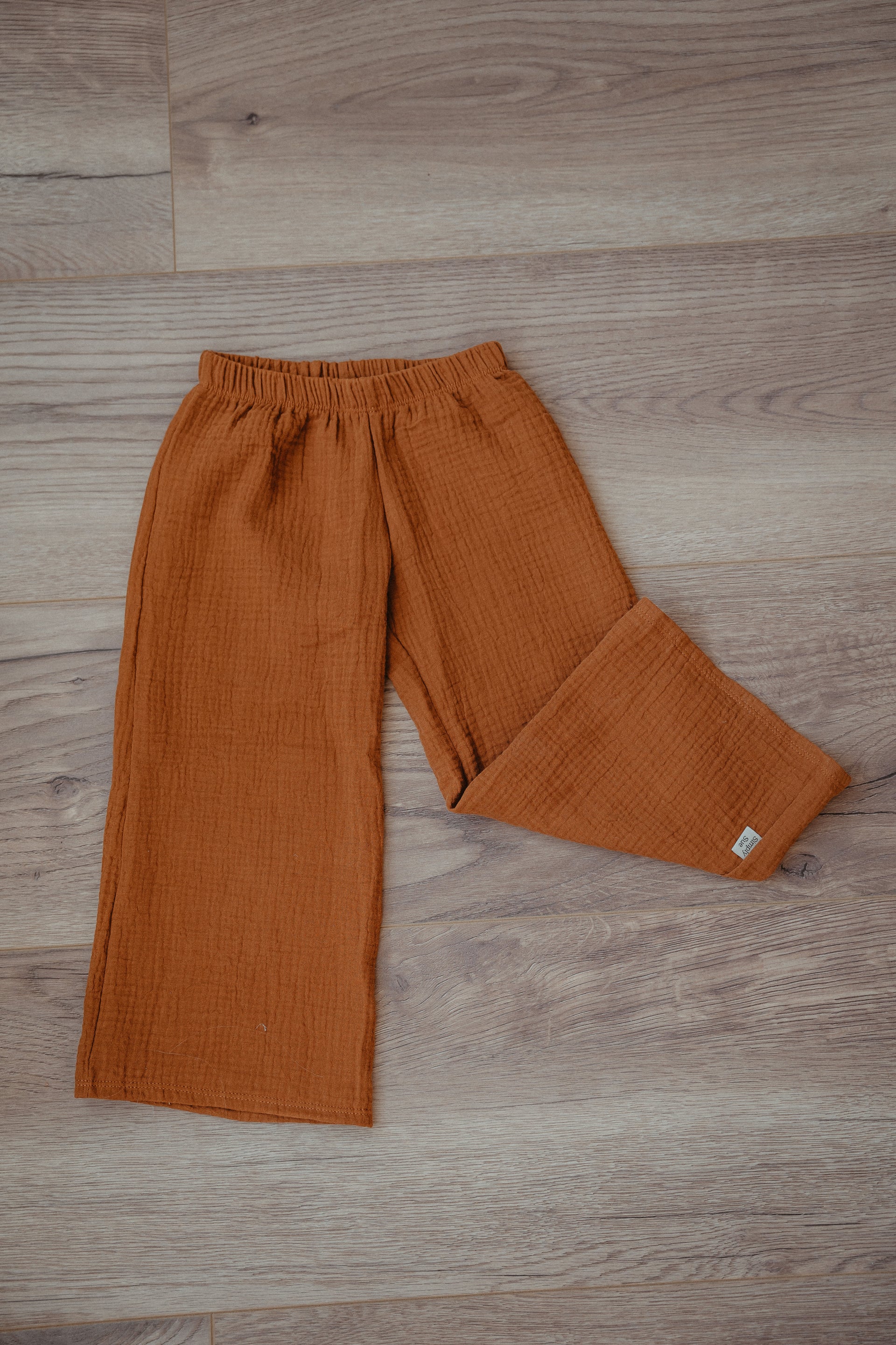 Wide pants mousseline
