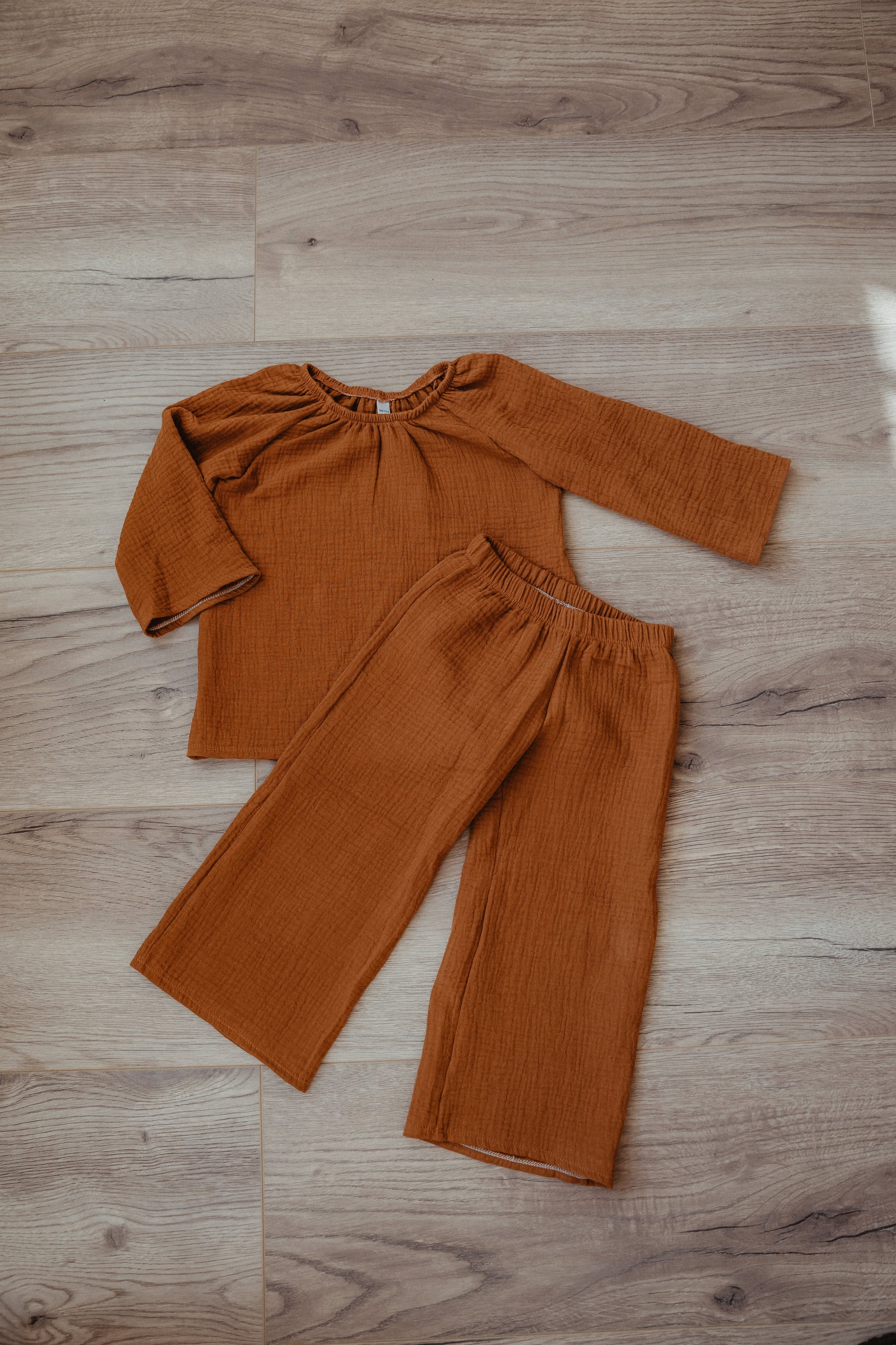 Wide pants mousseline