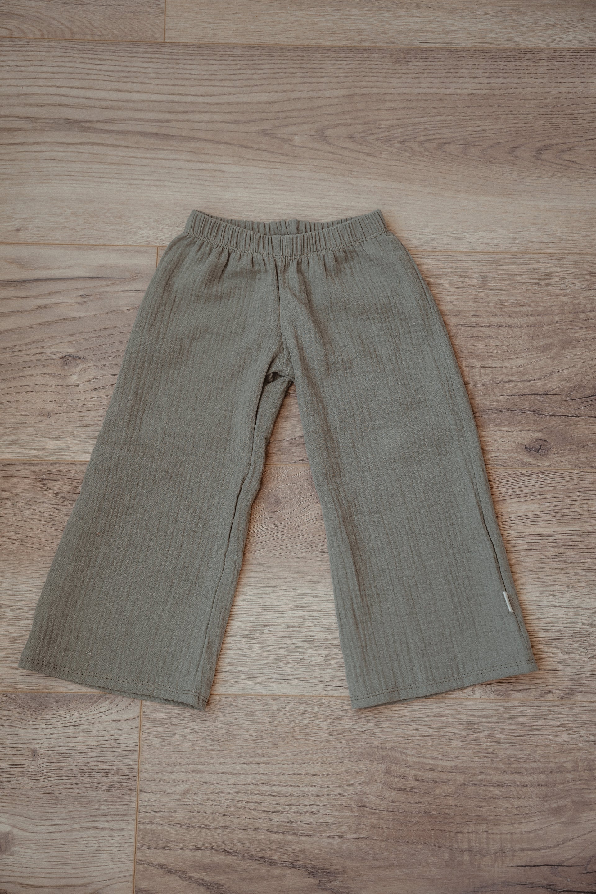 Wide pants mousseline