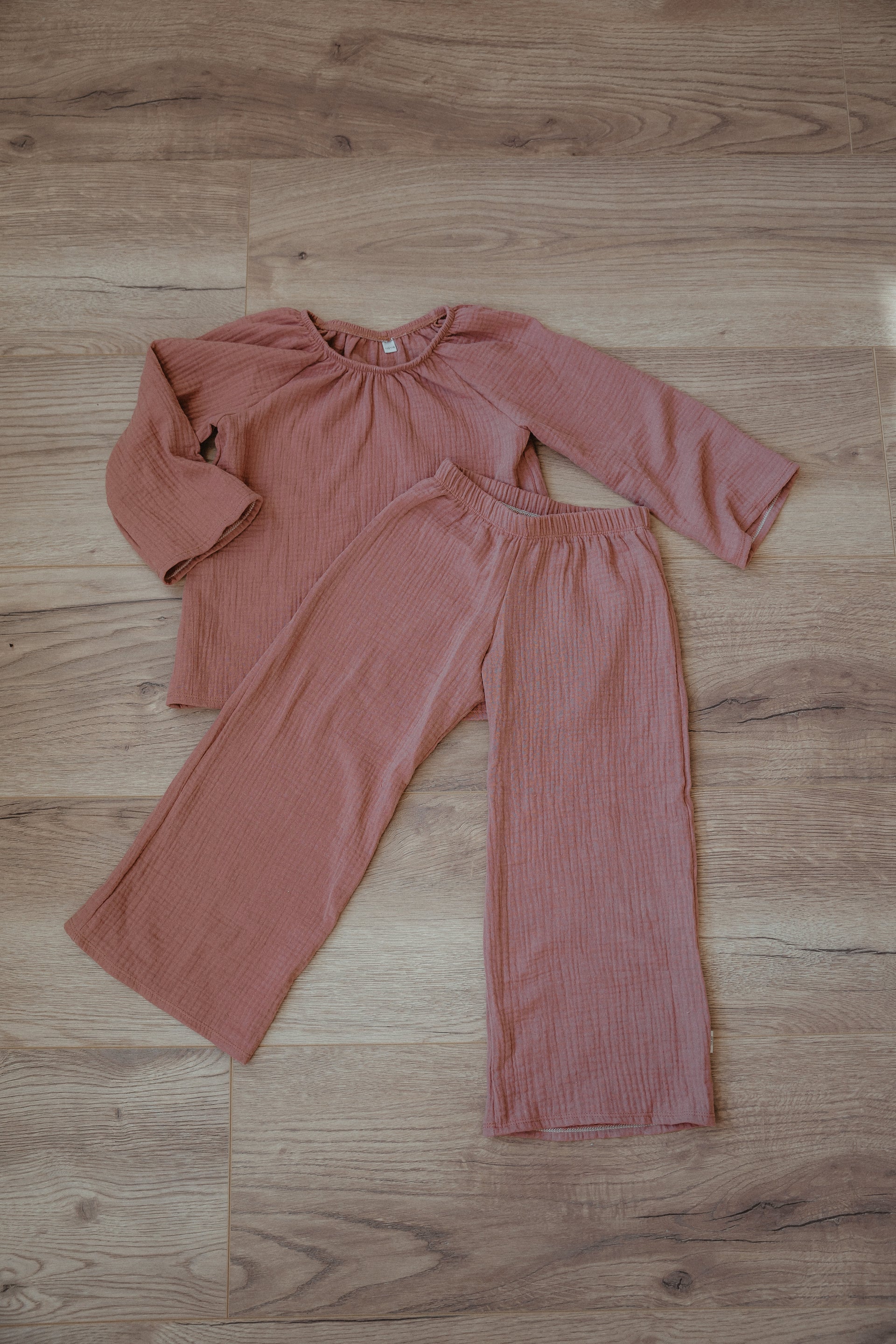 Wide pants mousseline