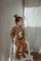 Rib legging Peach