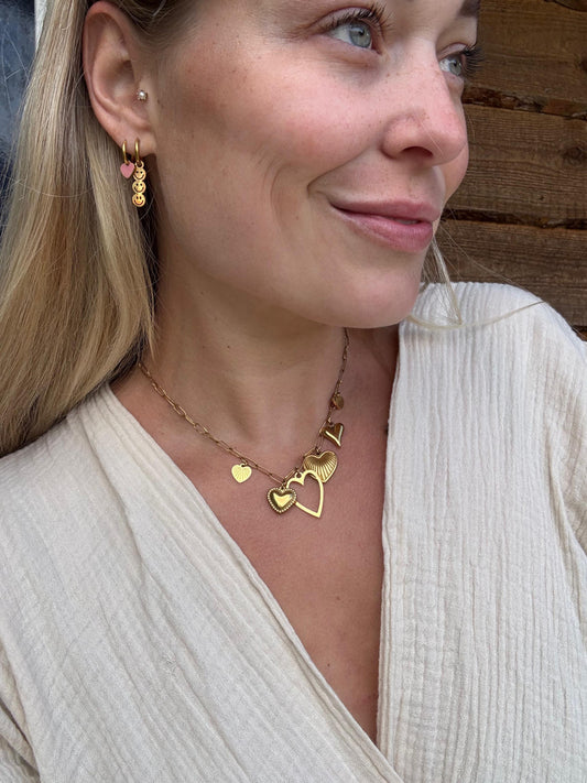 chain ketting by heart