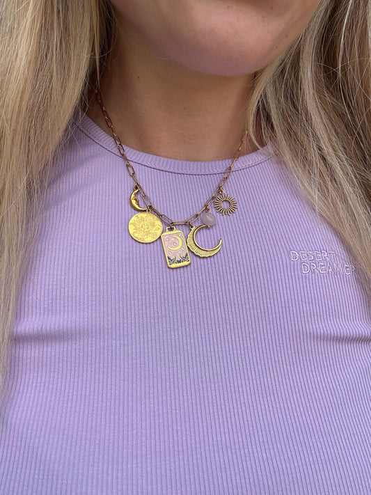 Bedelketting ´by the moon´