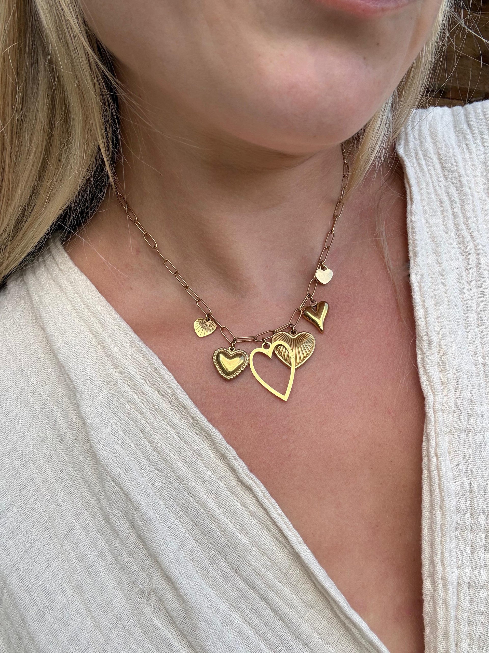 chain ketting by heart