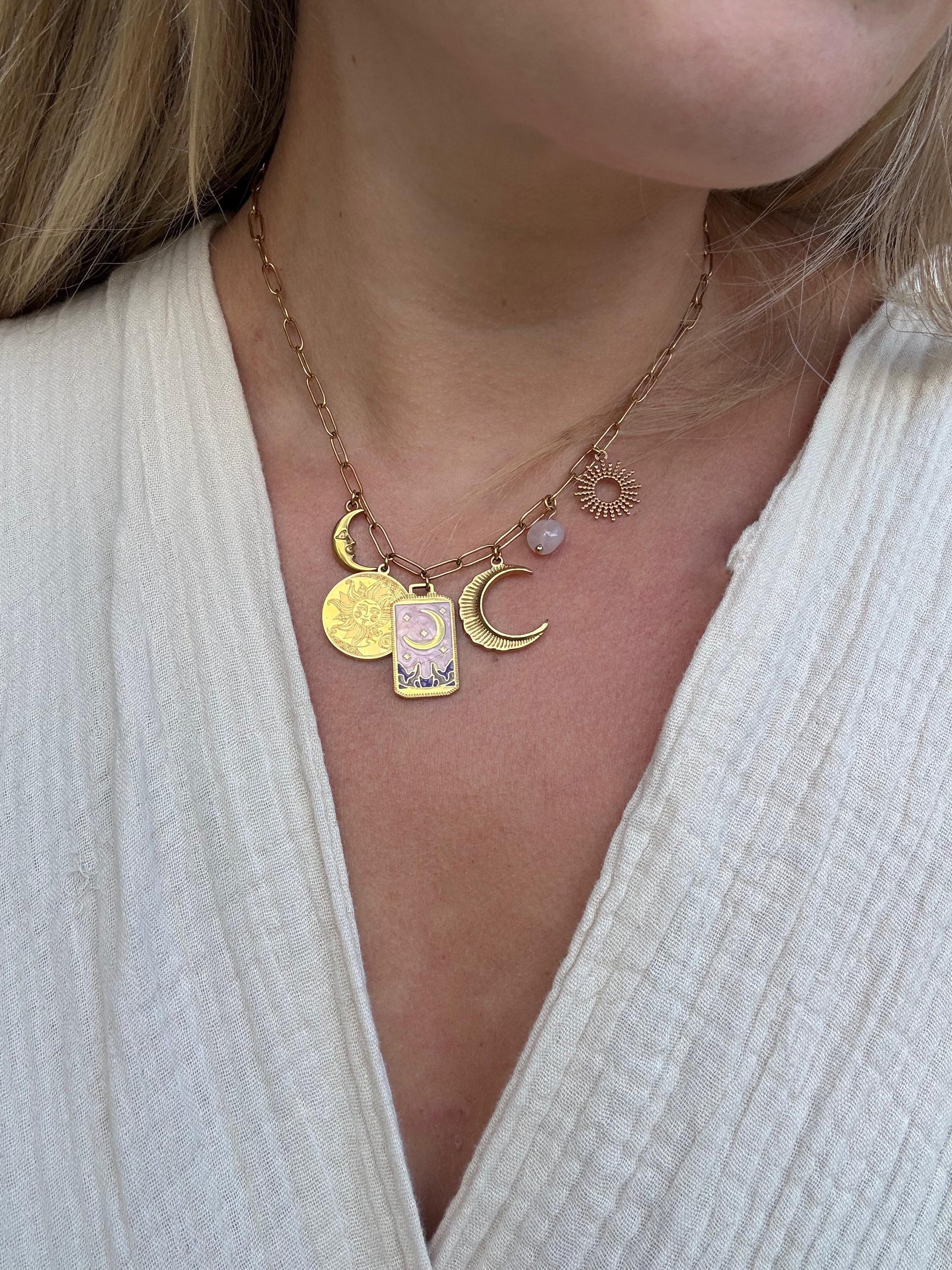 Bedelketting ´by the moon´